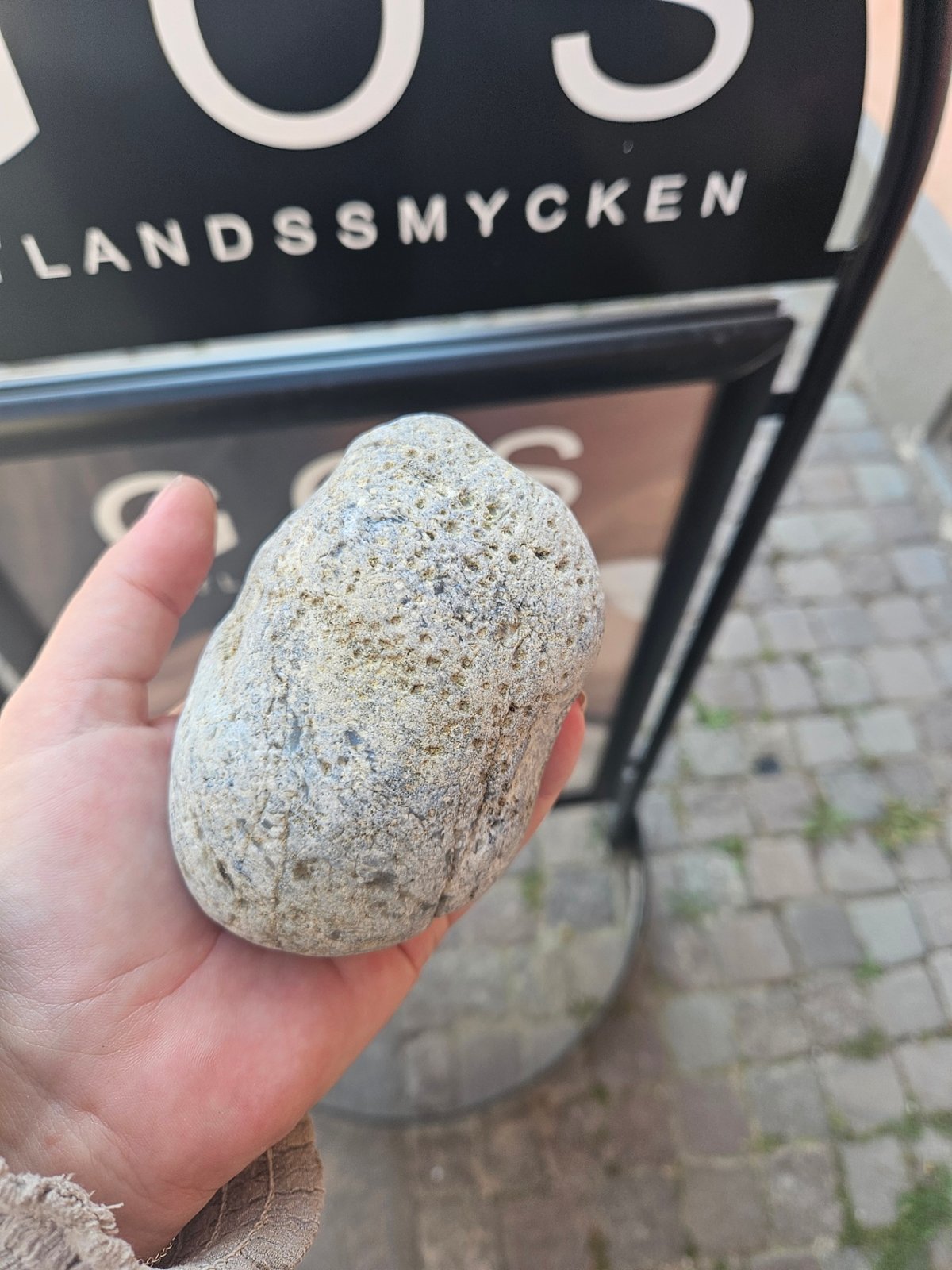 Allt börjar med en sten