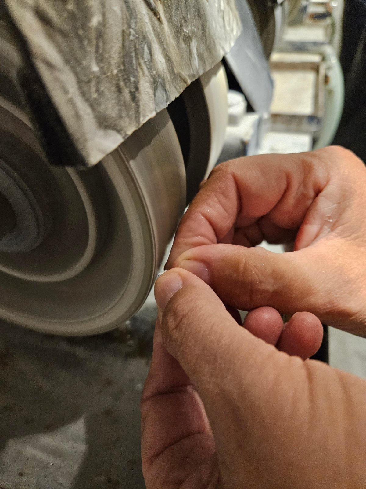 Slipning för hand